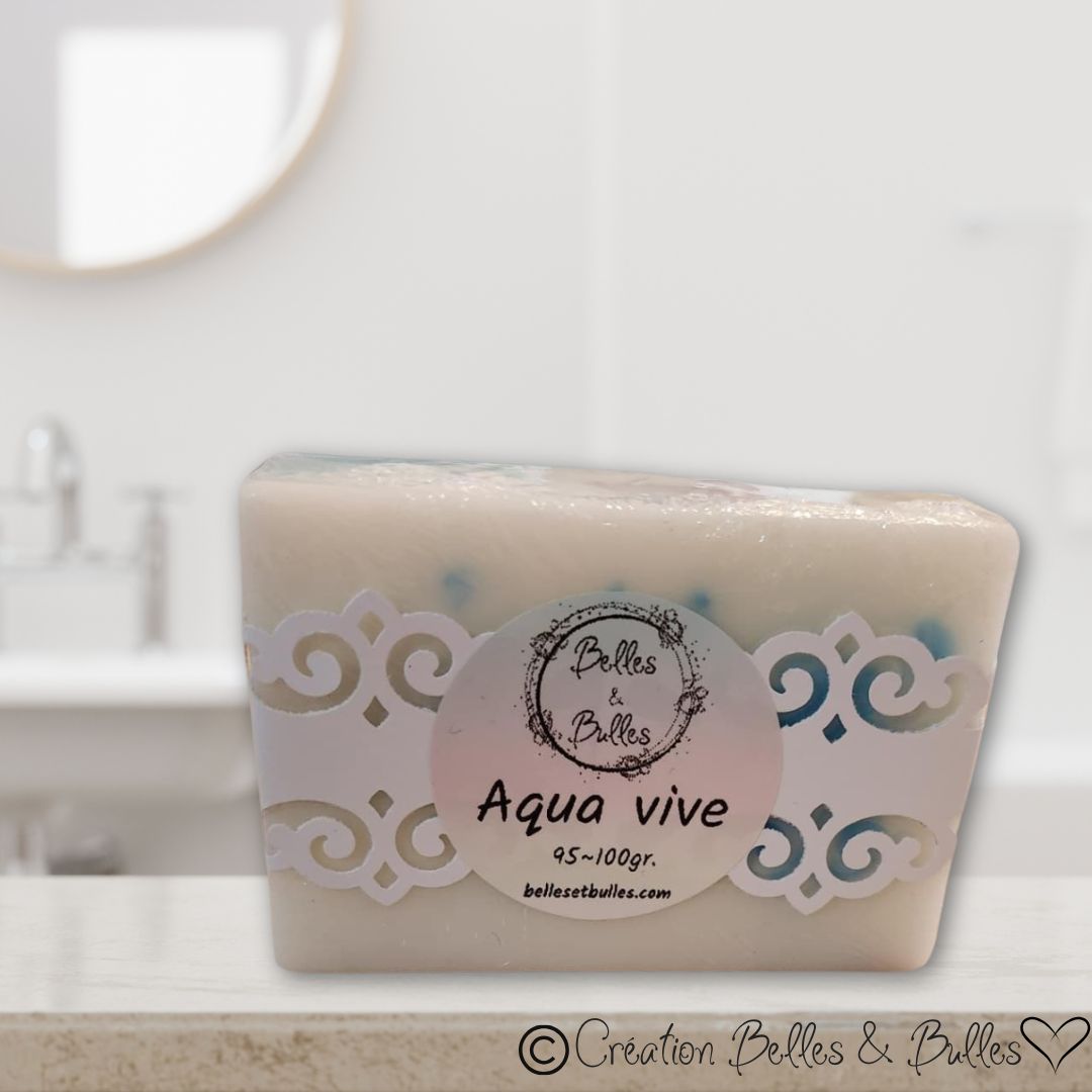 Aqua Vive – Savon parfumé frais et marin
