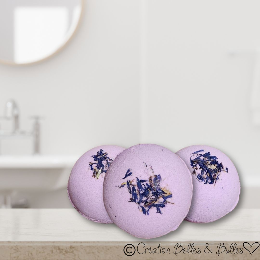 Bombe de Bain Lavande Enivrante – Parfum floral apaisant