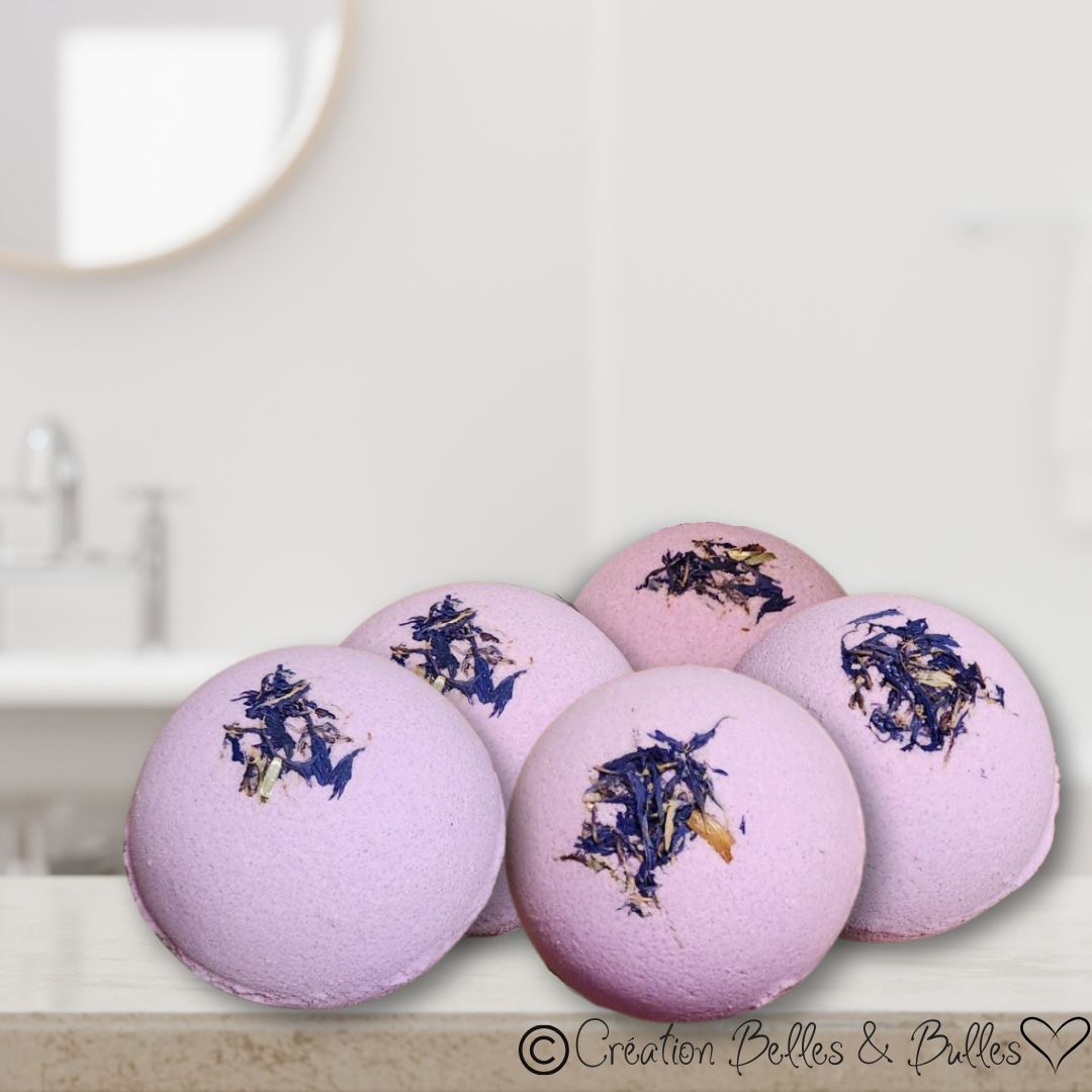 Bombe de Bain Lavande Enivrante – Parfum floral apaisant