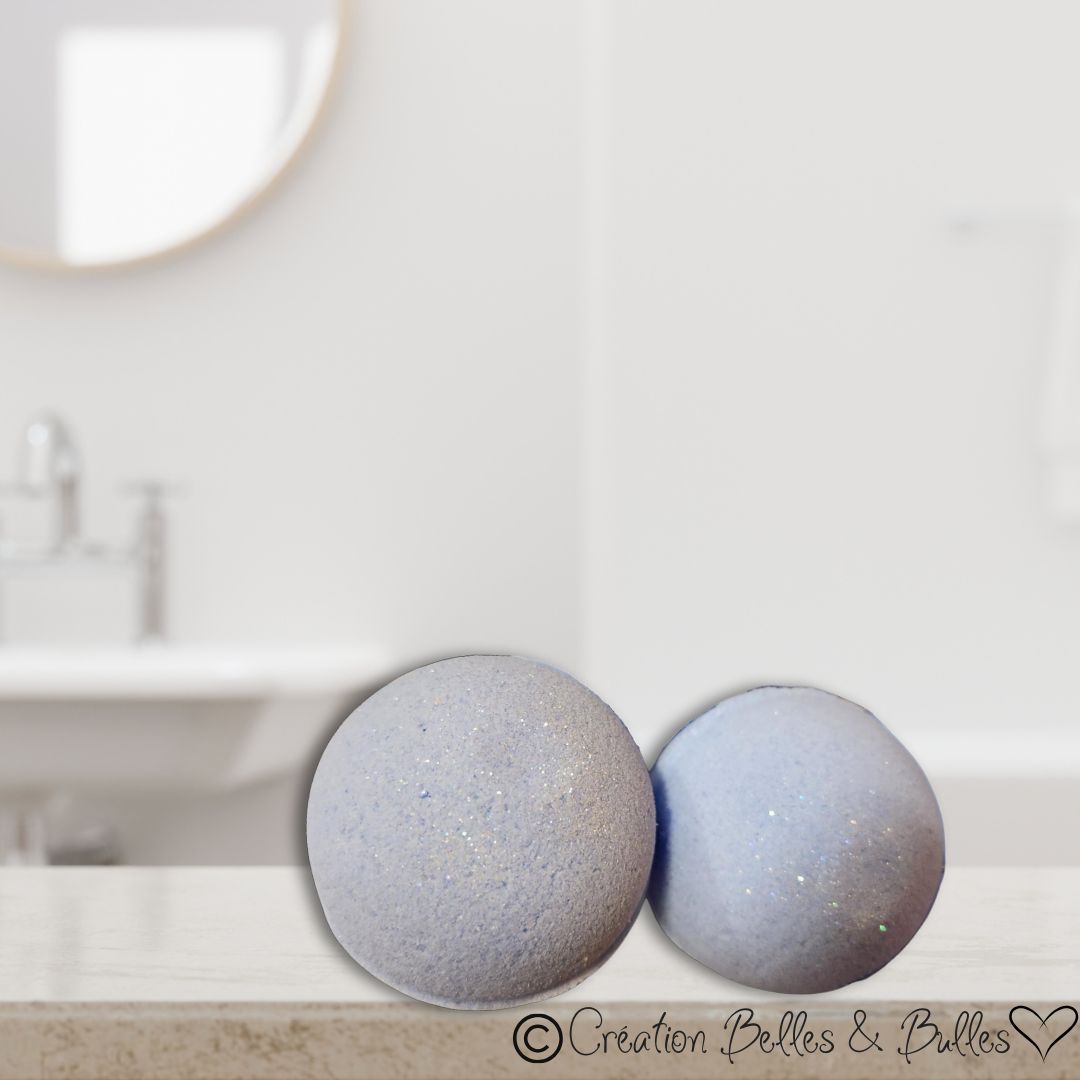 Bombe de Bain Voile de Lune – Parfum mystérieux et détente céleste