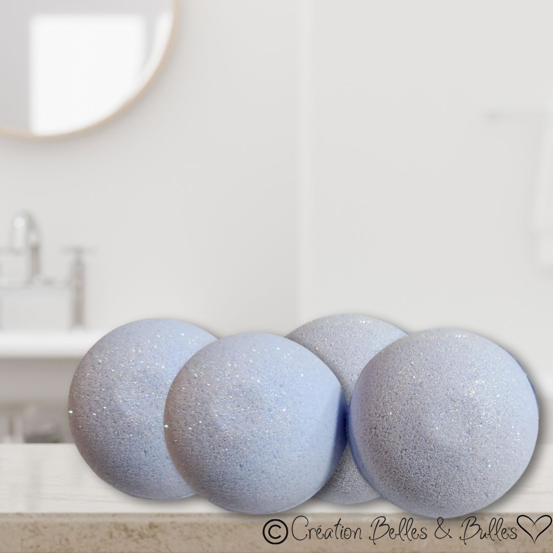 Bombe de Bain Voile de Lune – Parfum mystérieux et détente céleste