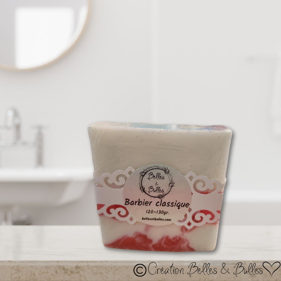 Barbier Classique – Savon parfumé frais et traditionnel