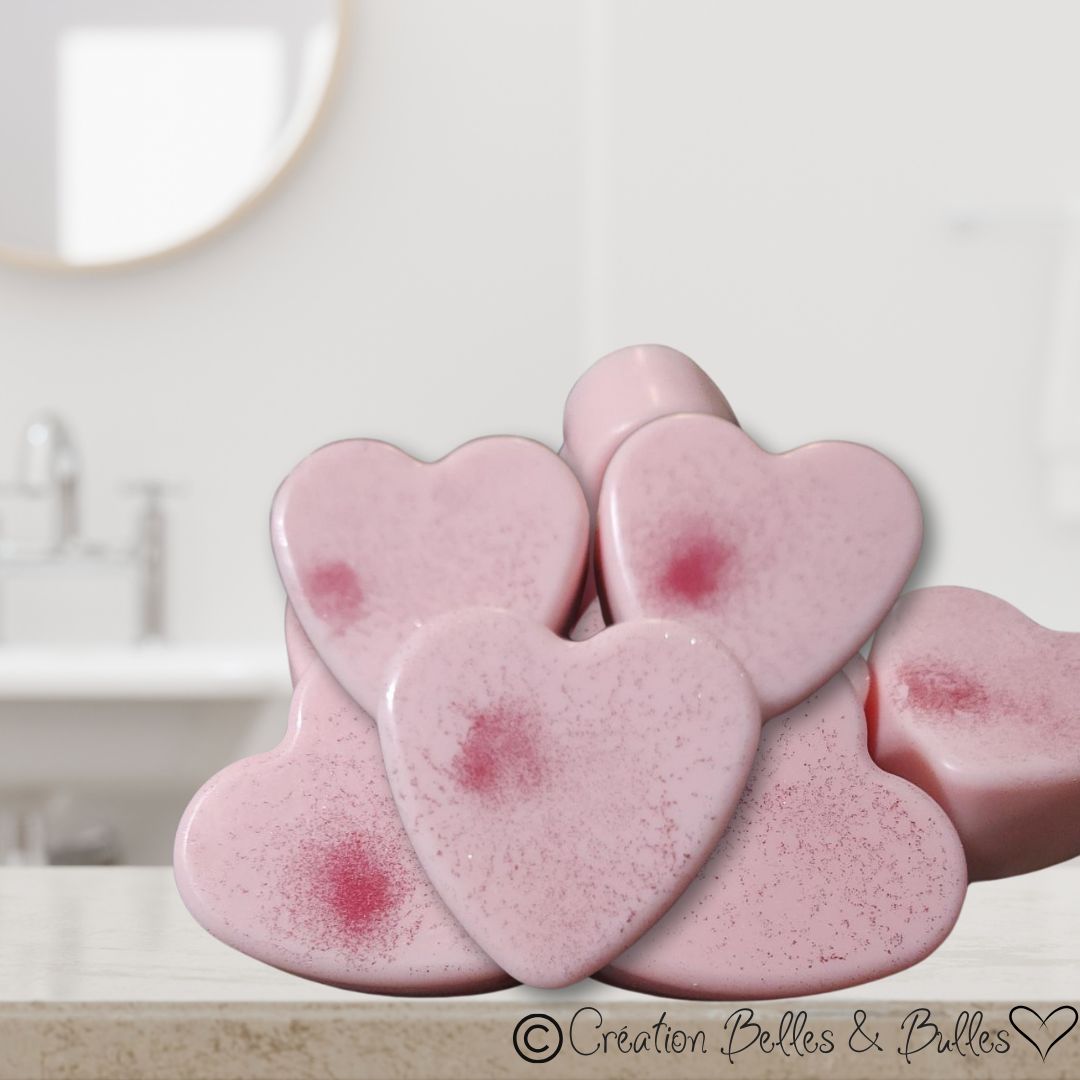 Bloom & Love – Savon cœur parfum floral et musqué