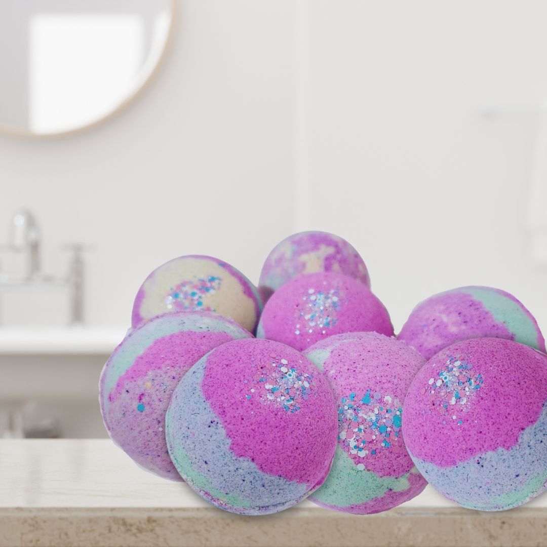 Bombe de Bain Multicolore Licorne Magique – Parfum joyeux et spectacle coloré