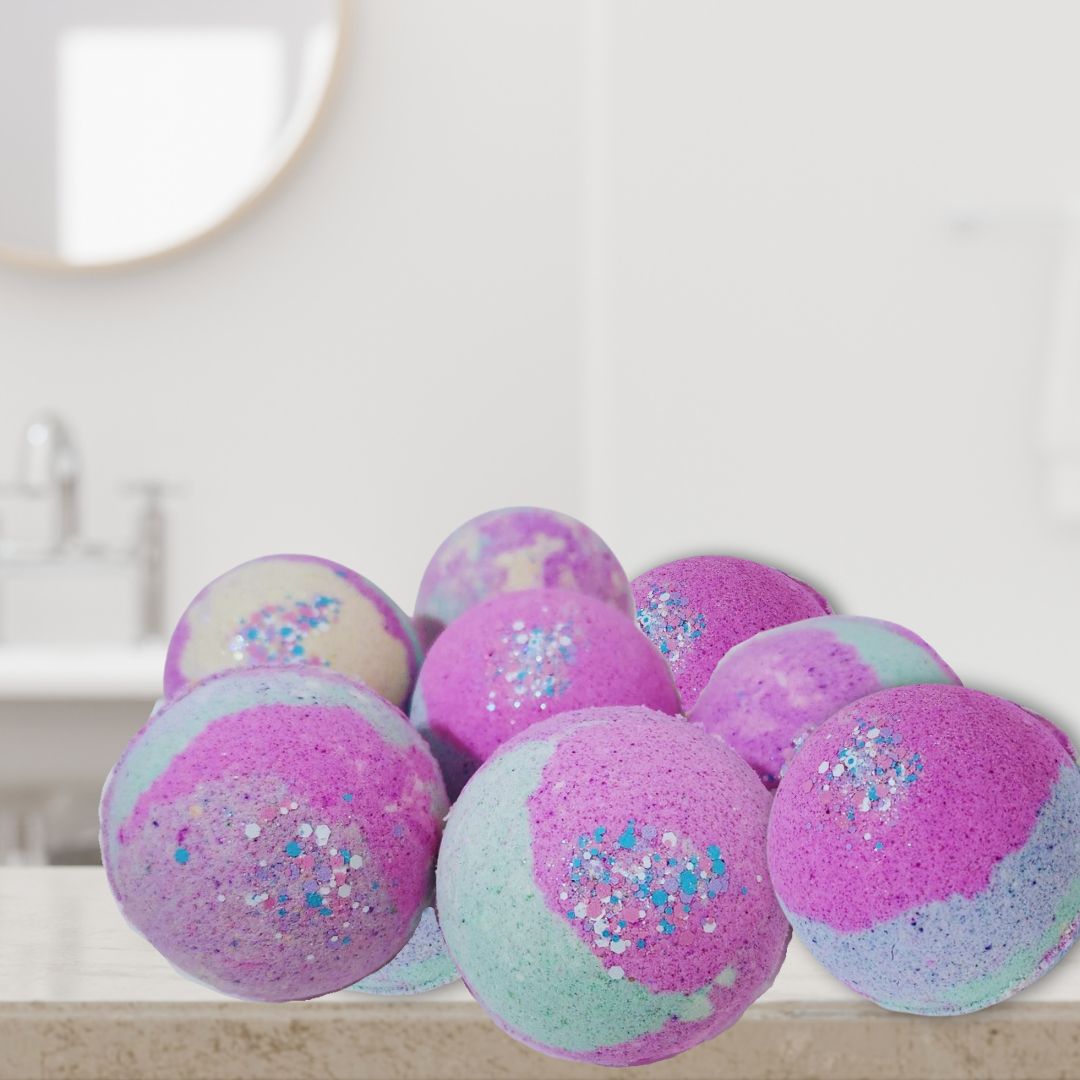 Bombe de Bain Multicolore Licorne Magique – Parfum joyeux et spectacle coloré