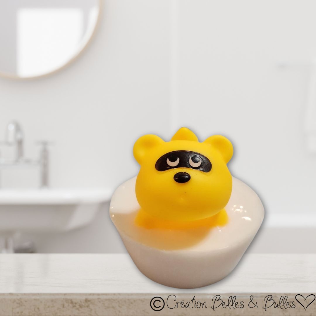 Savon Jouet Flottant Douceur Bébé – Savon enfant avec jouet bain flottant