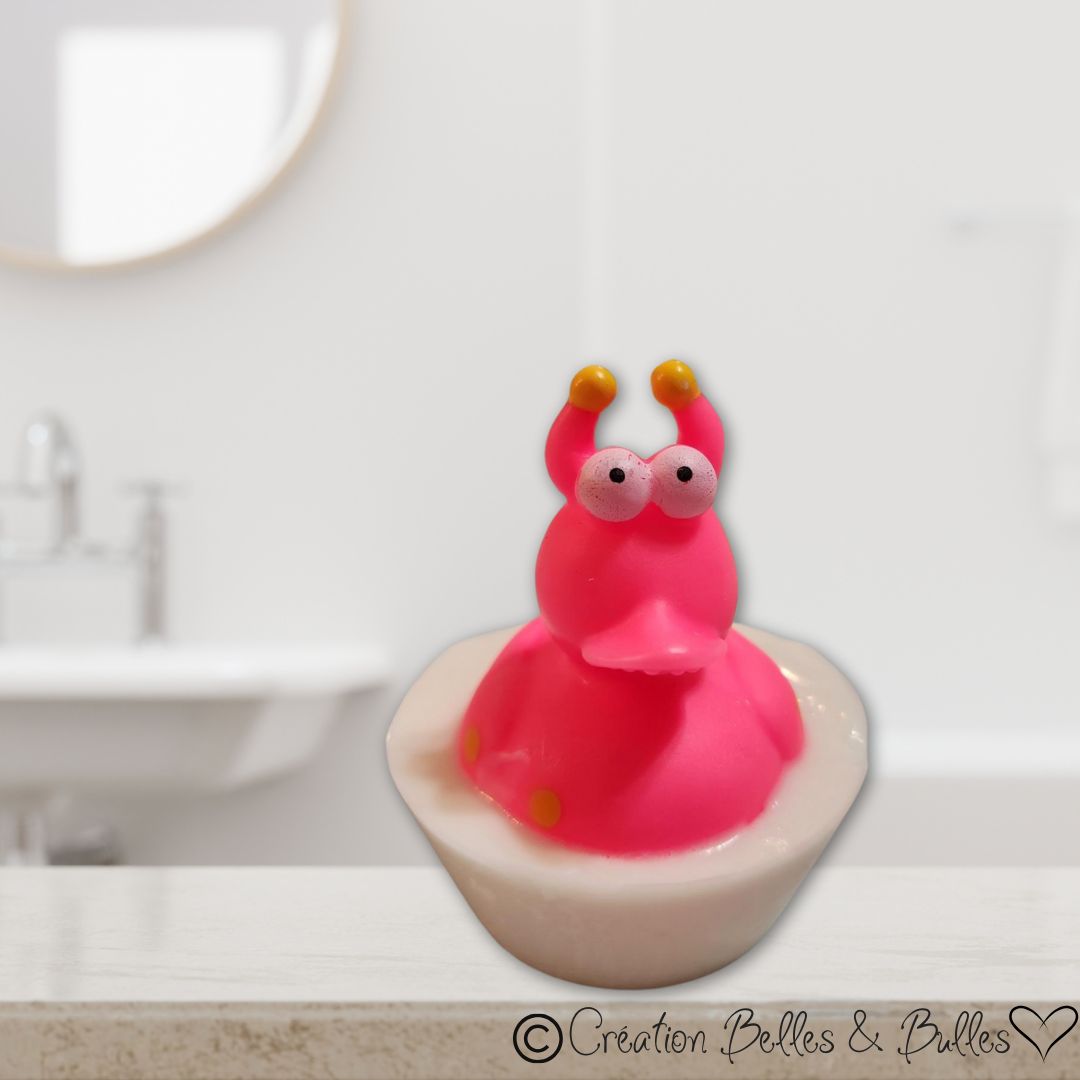 Savon Jouet Flottant Douceur Bébé – Savon enfant avec jouet bain flottant