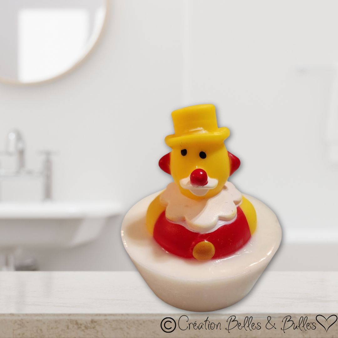 Savon Jouet Flottant Douceur Bébé – Savon enfant avec jouet bain flottant