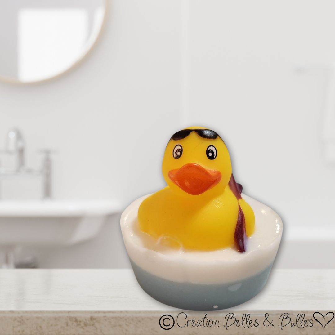 Savon Jouet Flottant Douceur Bébé – Savon enfant avec jouet bain flottant