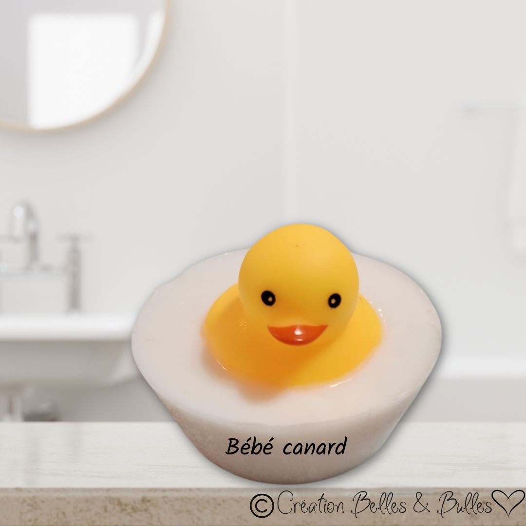 Savon Jouet Flottant Douceur Bébé – Savon enfant avec jouet bain flottant