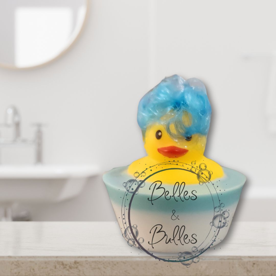 Savon Jouet Flottant Douceur Bébé – Savon enfant avec jouet bain flottant
