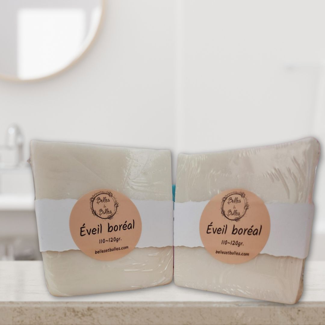 Éveil Boréal – Savon naturel rafraîchissant et apaisant