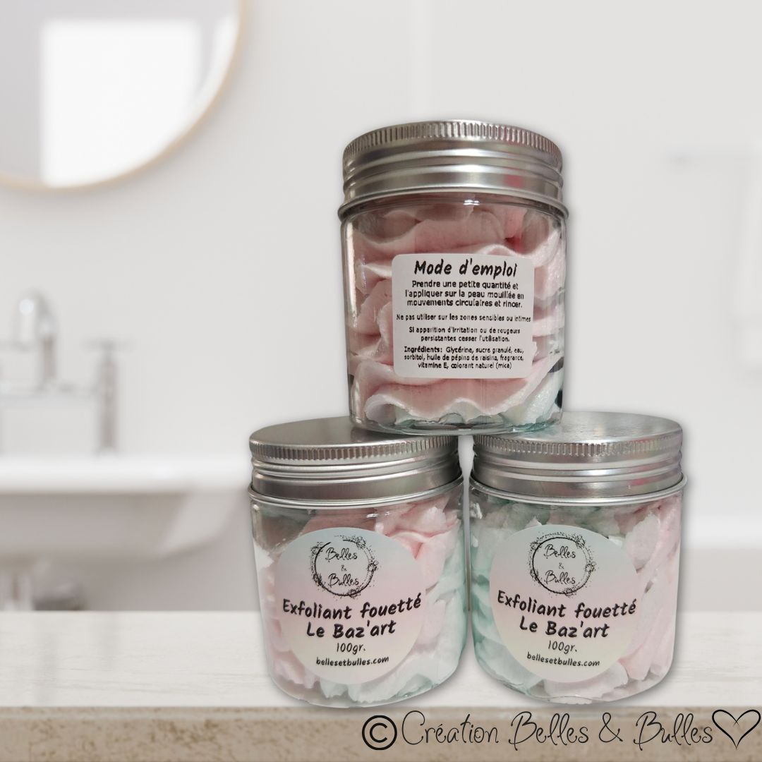 Exfoliant Fouetté Le Baz’art – Soin exclusif au parfum marin