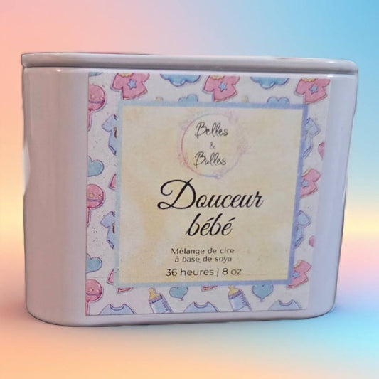 Chandelle Douceur Bébé – Pureté et Tendresse