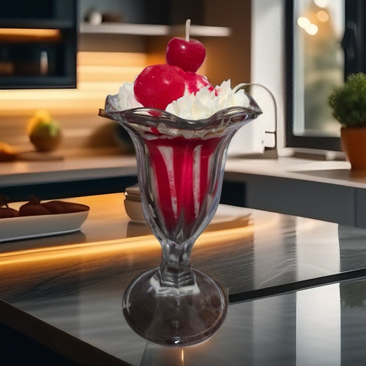 Chandelle Coupé glacée aux fraises