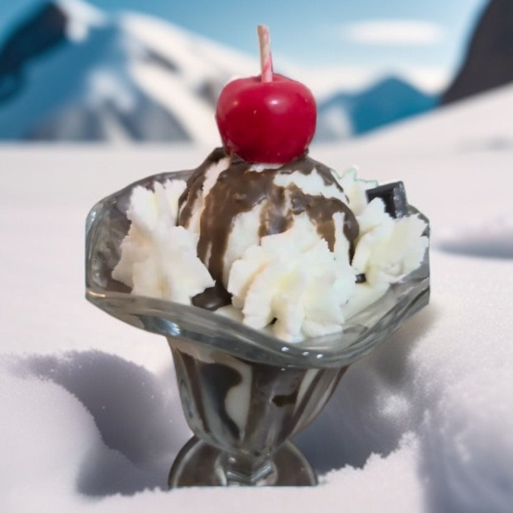 Chandelle Coupé glacée au chocolat