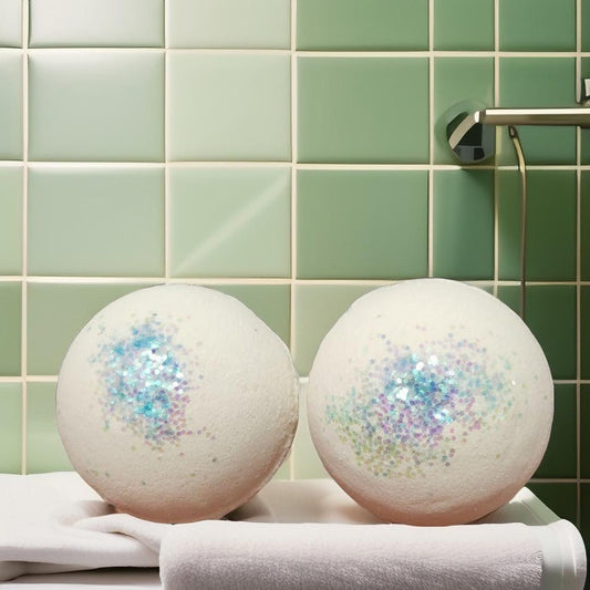 Bombe de bain à l’eucalyptus léger – Relaxation & fraîcheur