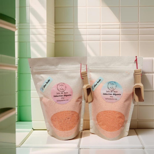 Sels de Bain Séduction Élégante – Parfum raffiné aux notes florales et agrumes