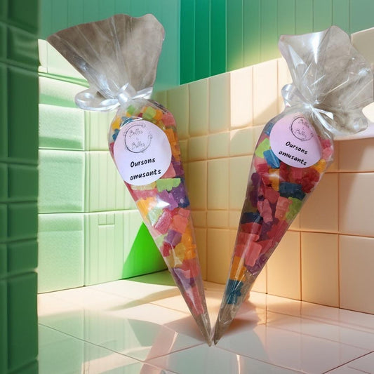 Oursons Amusants – Minis savons gourmands en forme de bonbons gummies