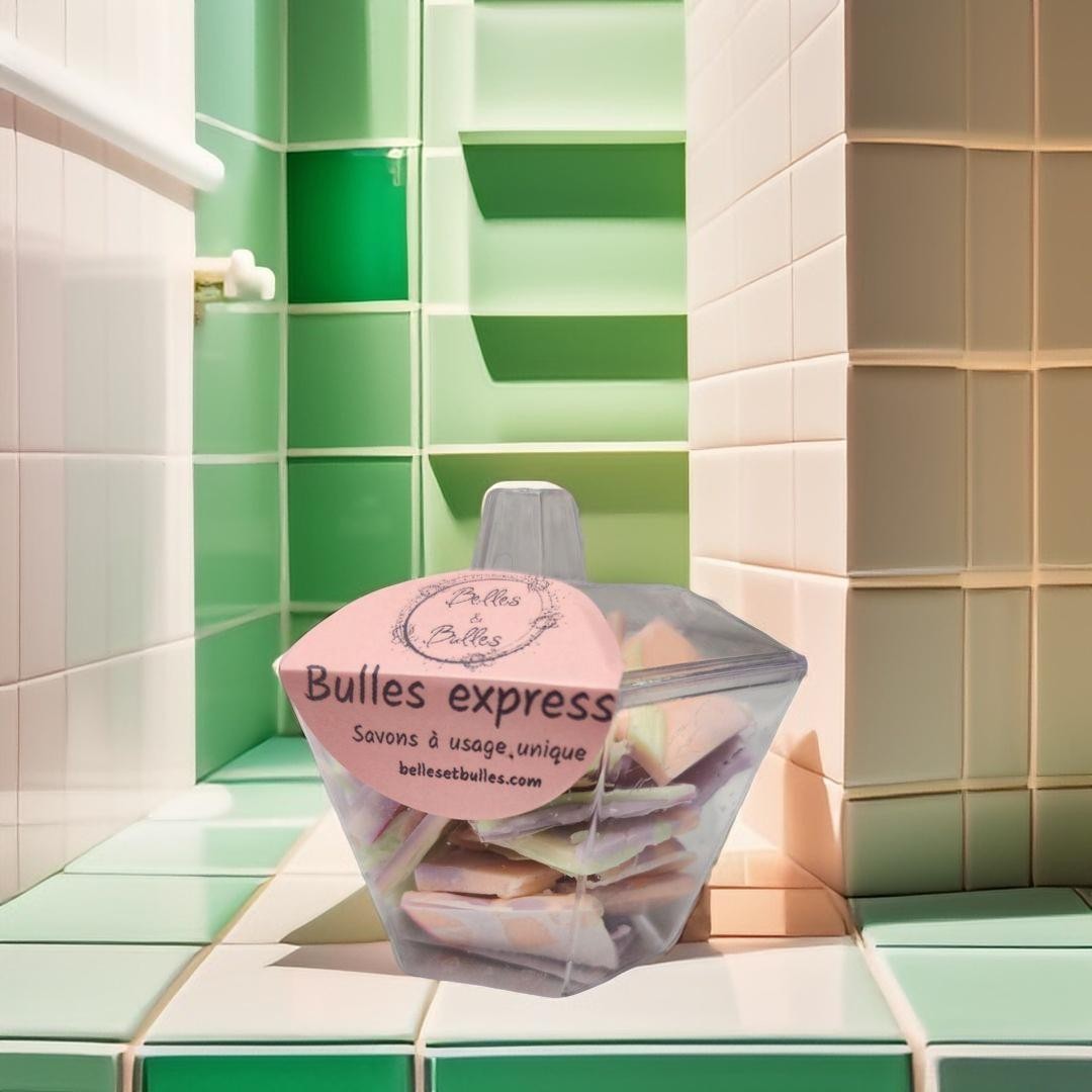 Minis savons Bulles Express – Savons à usage unique pratiques & ludiques
