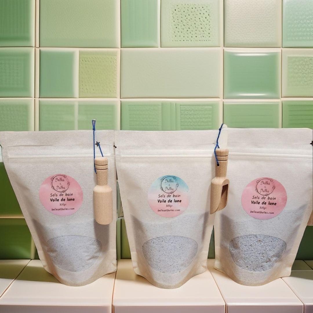 Sels de Bain Voile de Lune – Détente céleste parfumée et apaisante