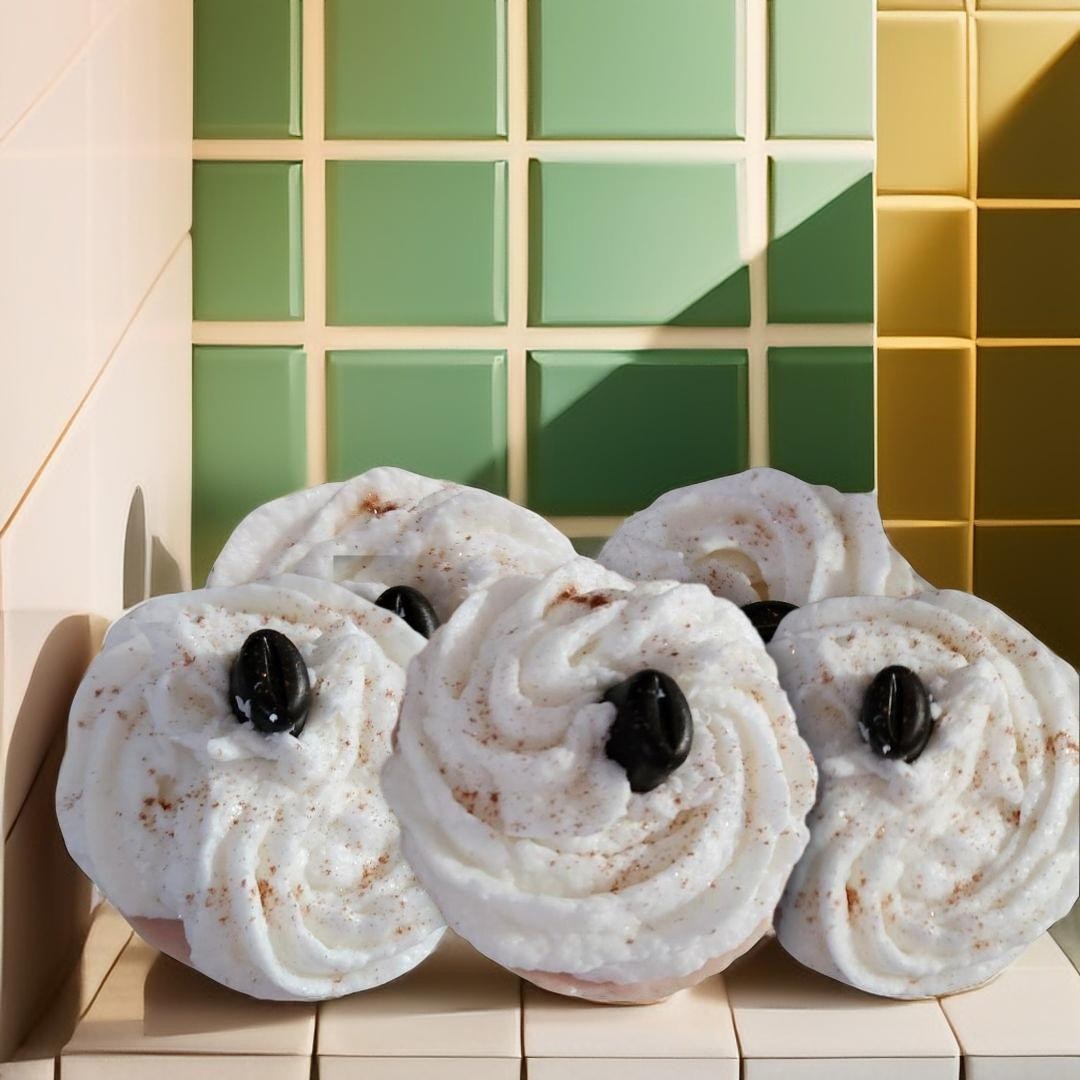 Cupcake Latté Fouetté – Savon gourmand au parfum café latté
