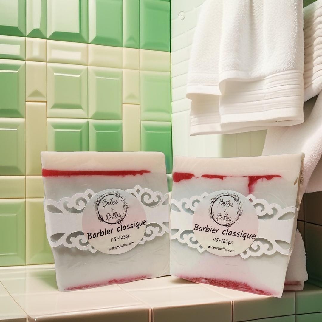 Barbier Classique – Savon parfumé frais et traditionnel