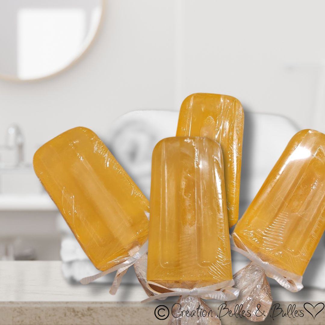 Popsicle Fruité – Savon en forme de sucette glacée aux fruits juteux