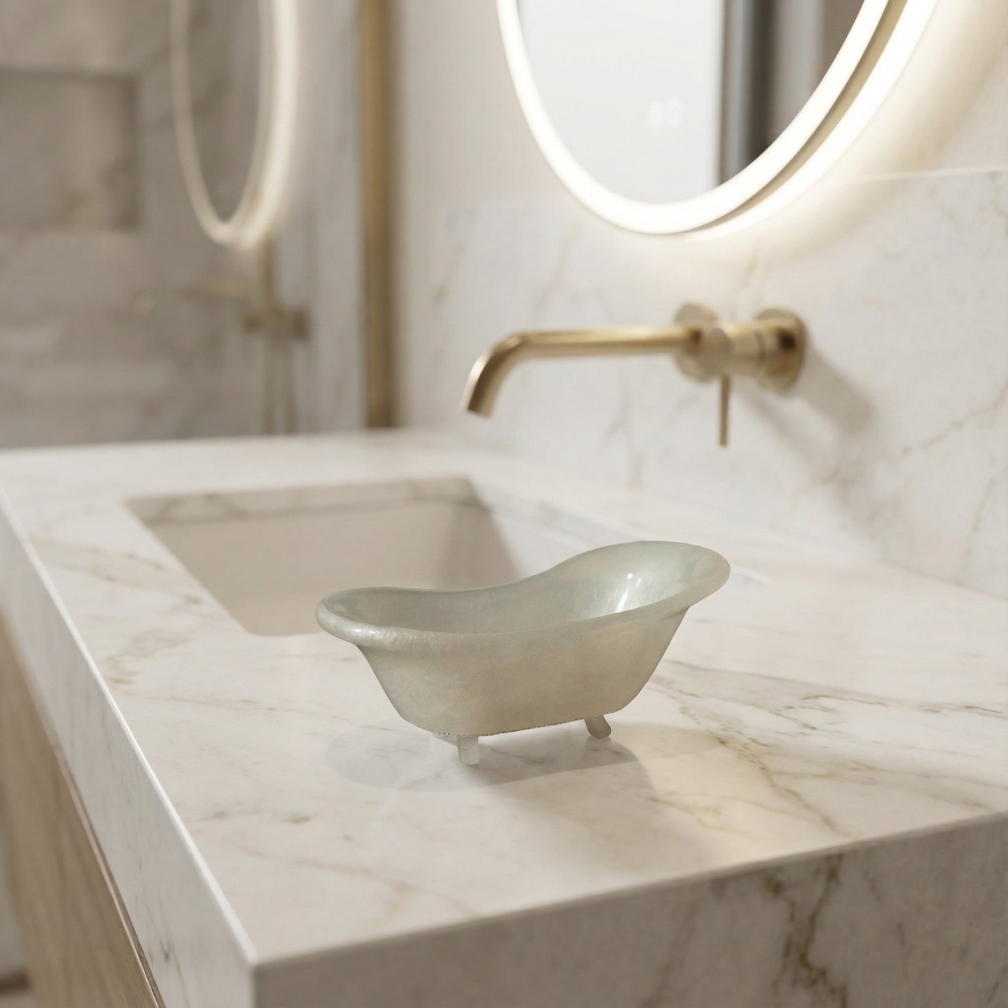 Porte savon baignoire