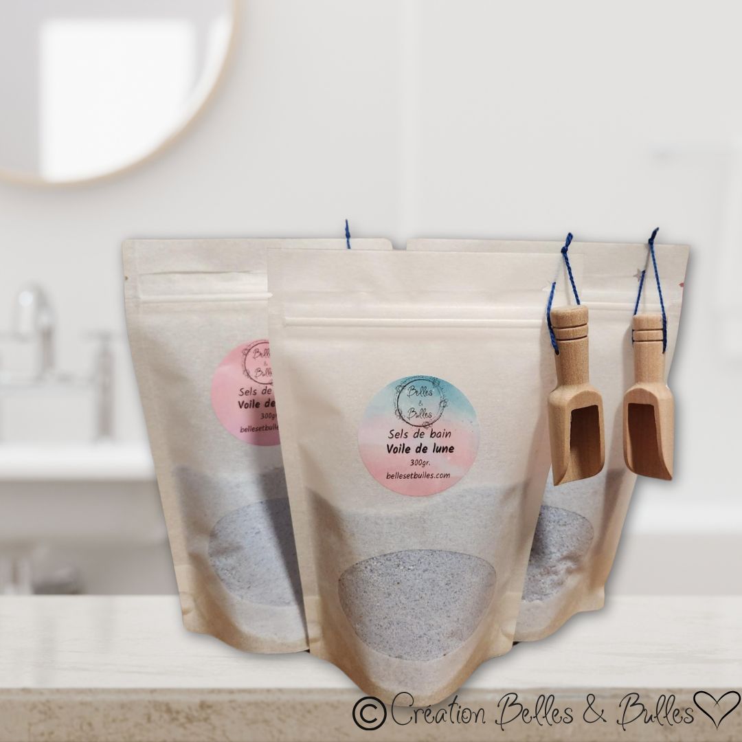 Sels de Bain Voile de Lune – Détente céleste parfumée et apaisante