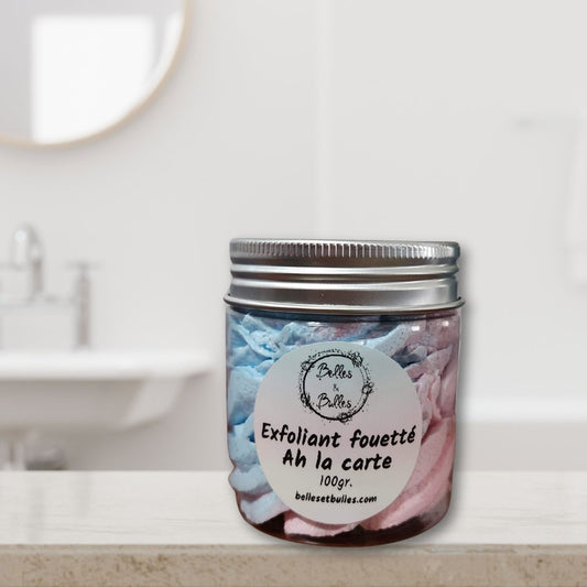 Exfoliant fouetté exclusif Ah la carte – Douceur et fragrance unique