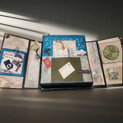 Album Souvenirs de Voyage – Création Unique Prendre le Large
