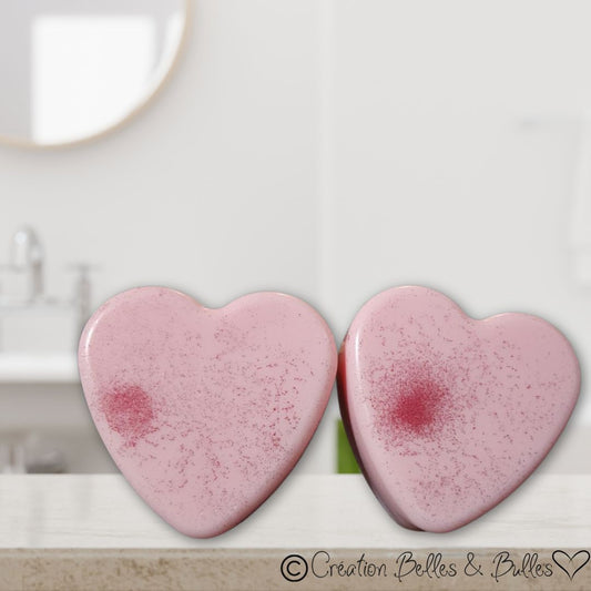 Bloom & Love – Savon cœur parfum floral et musqué