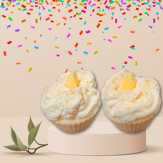 Cupcake orange crémeuse