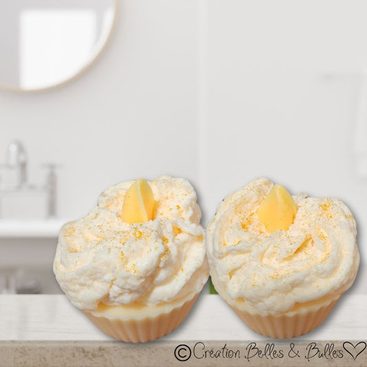 Cupcake Orangeade Crémeuse – Savon gourmand parfumé à l’orange vanillée