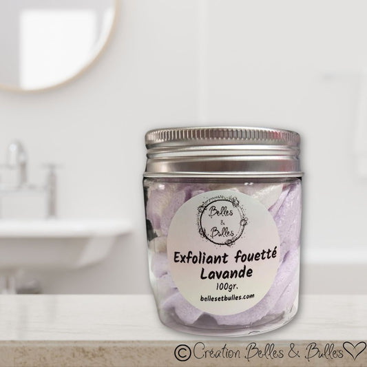 Exfoliant Fouetté Lavande Enivrante – Soin 2 en 1 apaisant et doux