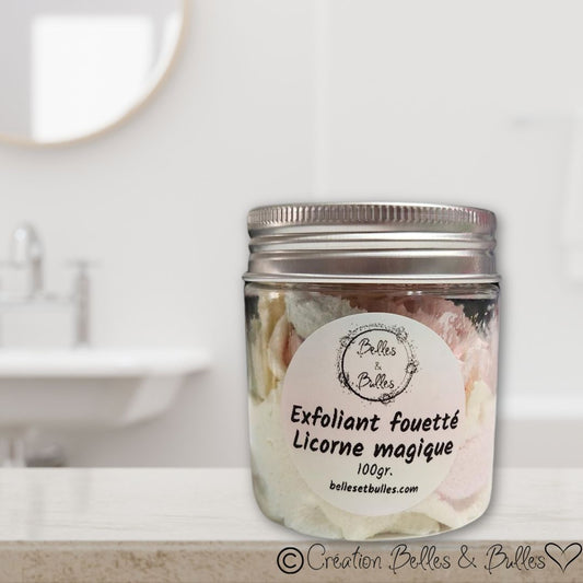 Exfoliant Fouetté Licorne Magique – Soin doux et parfum féérique