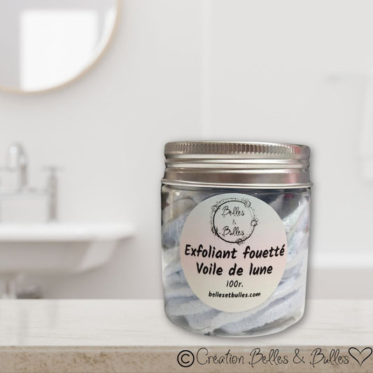 Exfoliant Fouetté Voile de Lune – Soin 2 en 1 exfoliant et parfumé