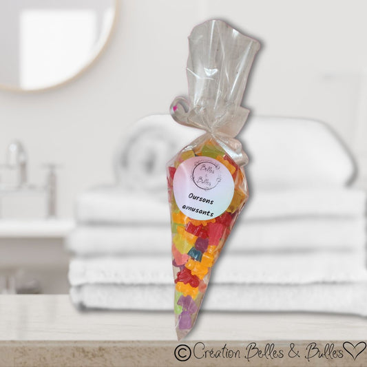 Oursons Amusants – Minis savons gourmands en forme de bonbons gummies