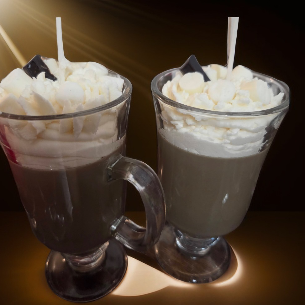 Chandelle Chocolat chaud