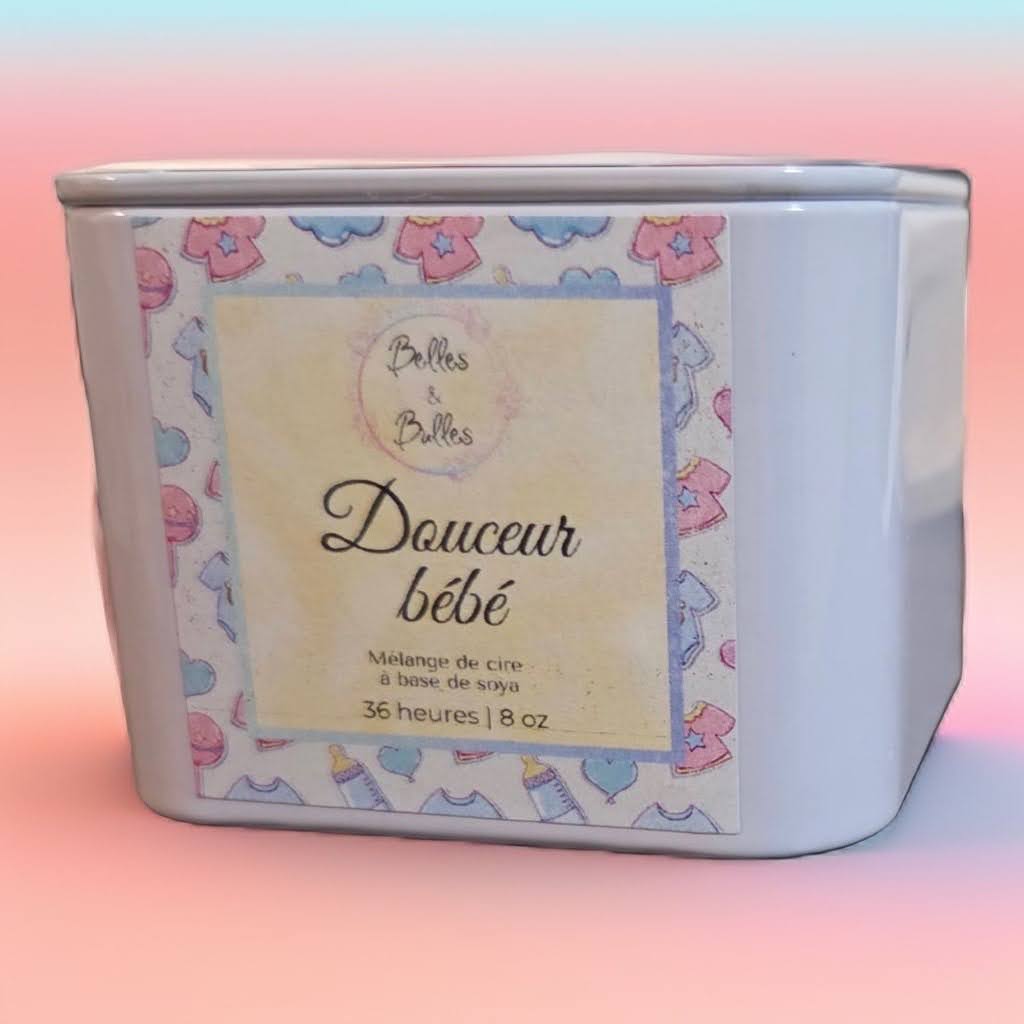 Chandelle Douceur Bébé – Pureté et Tendresse