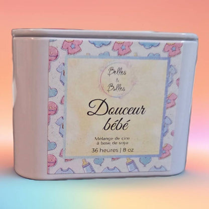 Chandelle Douceur Bébé – Pureté et Tendresse