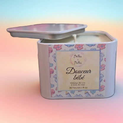 Chandelle Douceur Bébé – Pureté et Tendresse