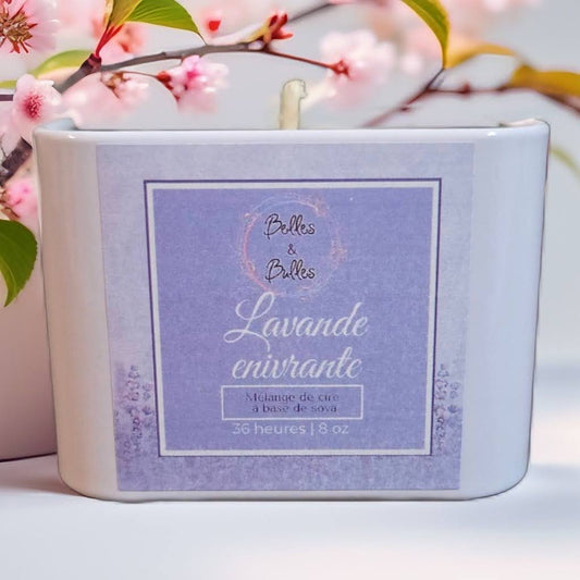 Chandelle Lavande enivrante - Détente et luxe