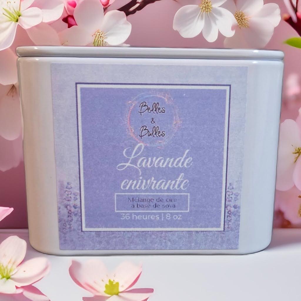 Chandelle Lavande enivrante - Détente et luxe