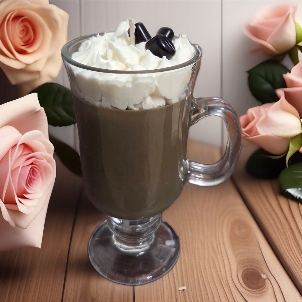 Chandelle café fouetté