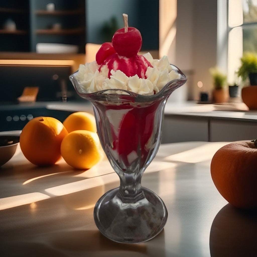 Chandelle Coupé glacée aux fraises