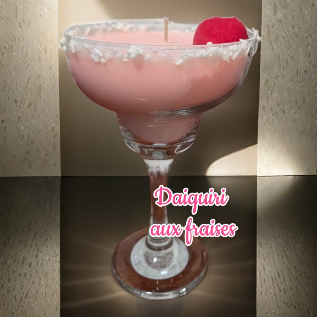 Chandelle Daïquiri aux fraises