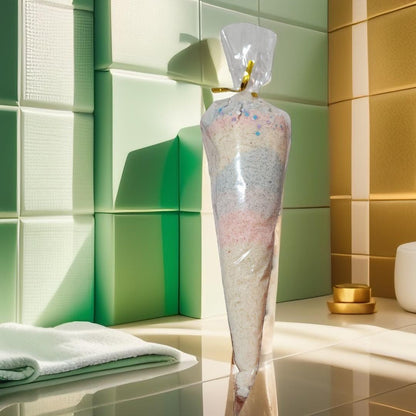 Sels de Bain Licorne Magique – Bain luxueux aux couleurs pastel et parfum envoûtant