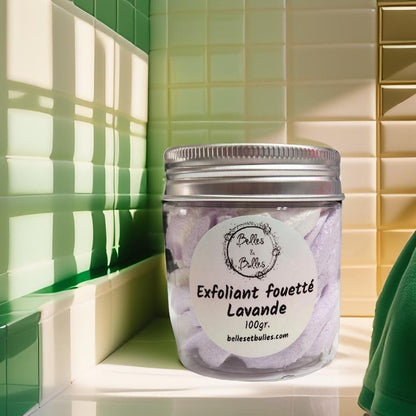 Exfoliant Fouetté Lavande Enivrante – Soin 2 en 1 apaisant et doux